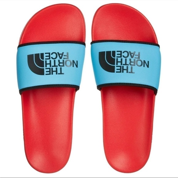 The North Face Other - The North Face Men’s Base Camp III Slides Sandals size 14 Red/Blue